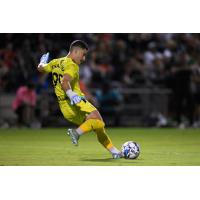 FC Tulsa goalkeeper Johan Peñaranda