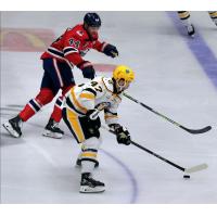 Kalamazoo Wings' Ayden MacDonald Versus Wheeling Nailers' Samuel Houde