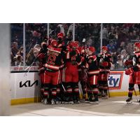 Grand Rapids Griffins celebrate win