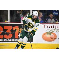 Sioux City Musketeers forward Olivers Murnieks