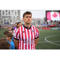 Atlético Ottawa defender Amer Didić