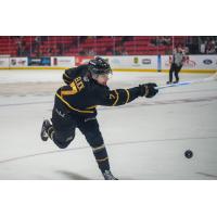 Defenseman Charlie Elick with the Brandon Wheat Kings