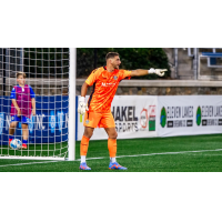 Goalkeeper Austin Pack with Charlotte Independence